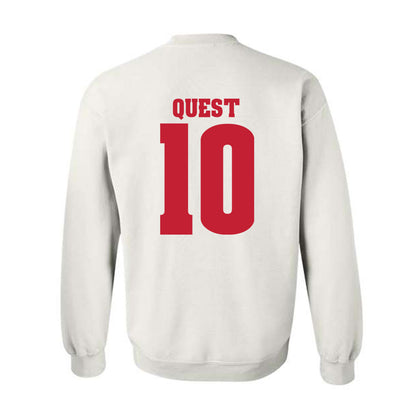 Wisconsin - NCAA Women's Volleyball : Madison Quest - Classic Shersey Crewneck Sweatshirt-1