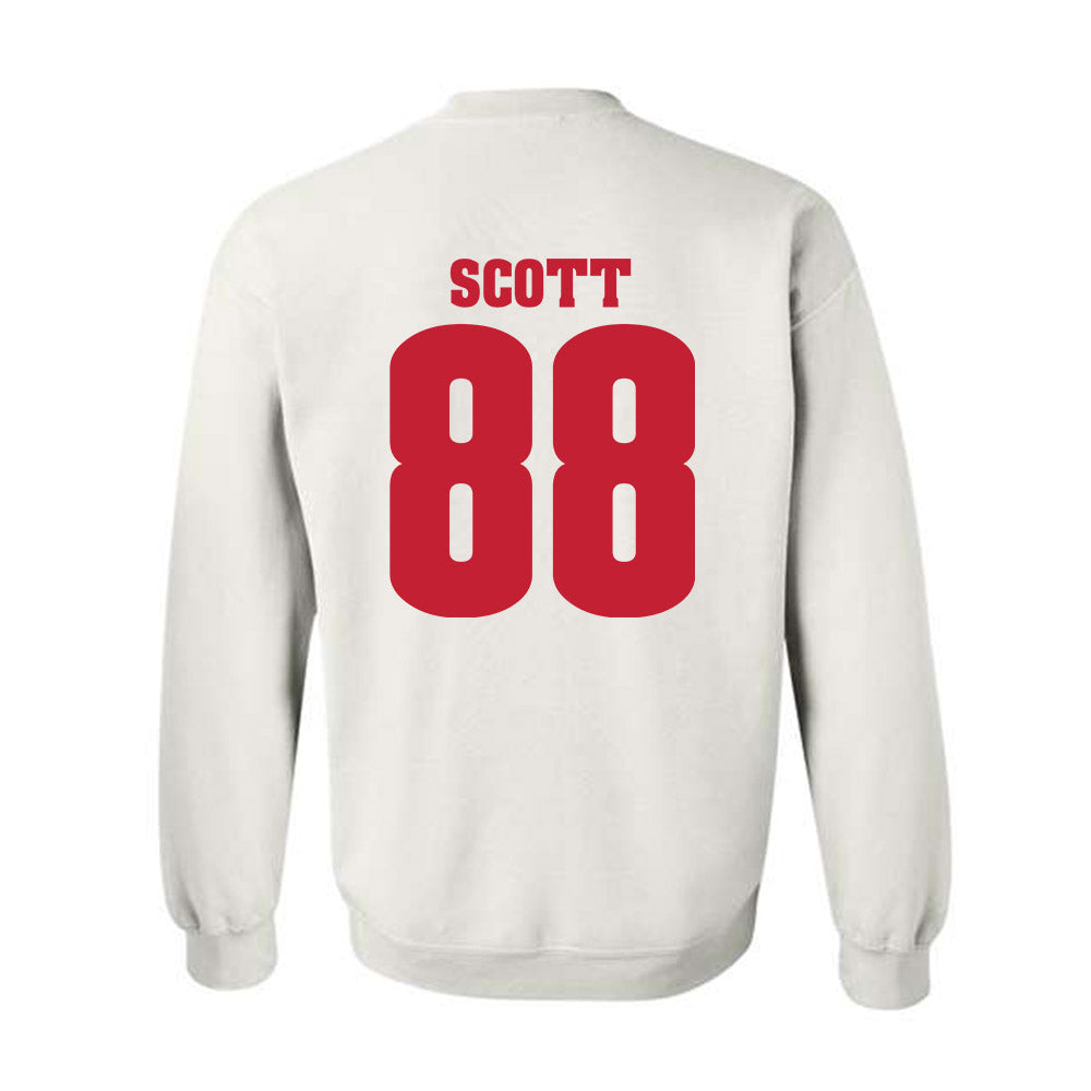 Wisconsin - NCAA Women's Volleyball : Kymora Scott - Classic Shersey Crewneck Sweatshirt-1