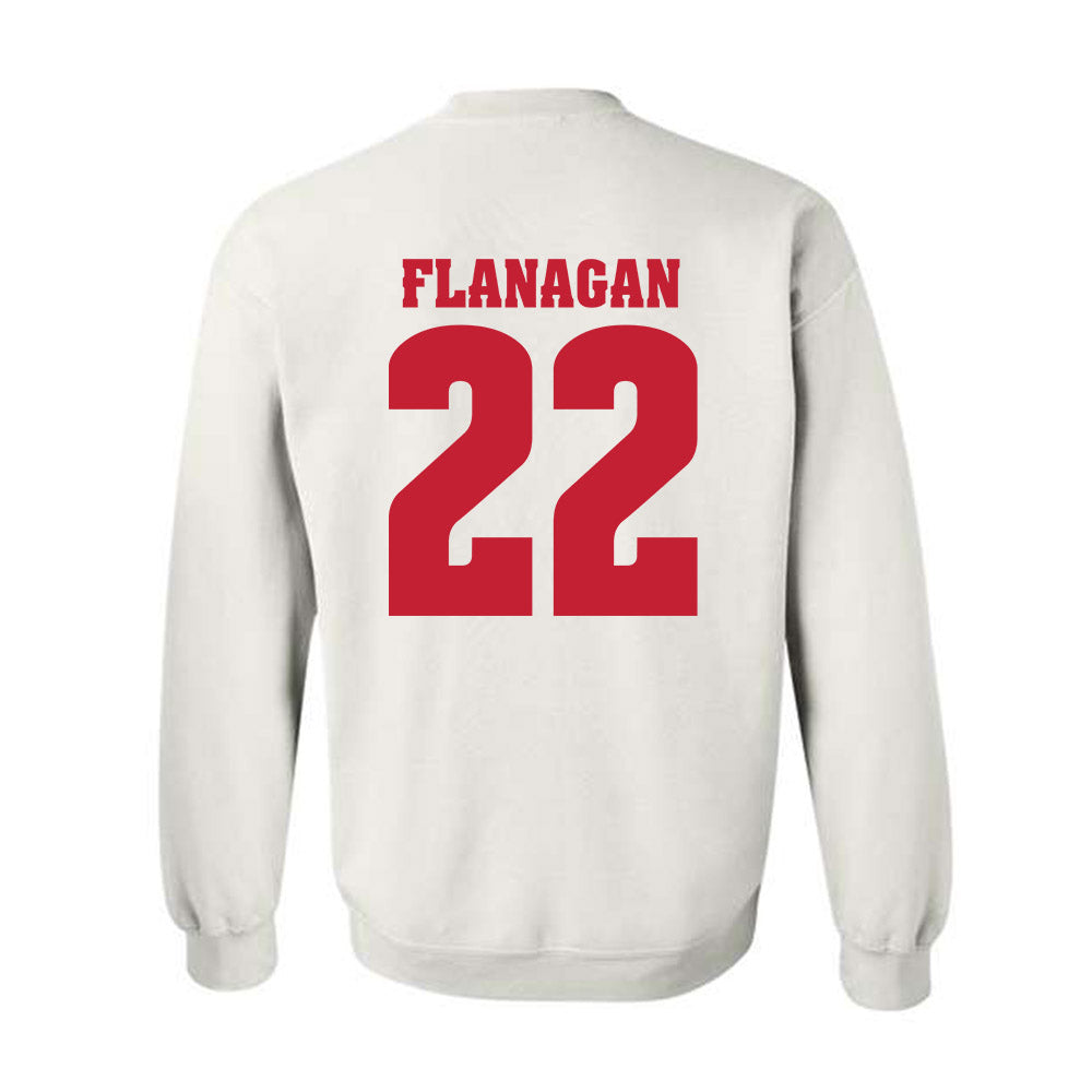 Wisconsin - NCAA Women's Volleyball : Audrey Flanagan - Classic Shersey Crewneck Sweatshirt-1