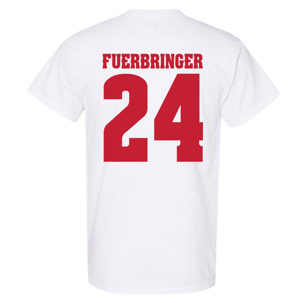 Wisconsin - NCAA Women's Volleyball : Charlie Fuerbringer - Classic Shersey T-Shirt-1
