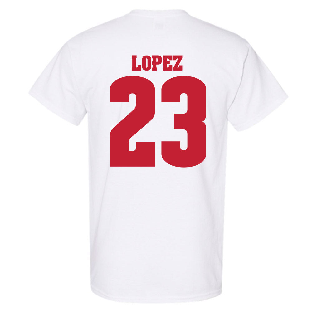 Wisconsin - NCAA Women's Volleyball : Grace Lopez - Classic Shersey T-Shirt-1