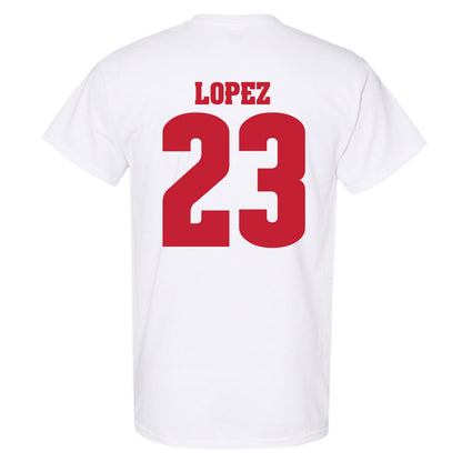 Wisconsin - NCAA Women's Volleyball : Grace Lopez - Classic Shersey T-Shirt-1