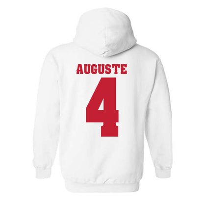 Wisconsin - NCAA Women's Volleyball : Jaela Auguste - Classic Shersey Hooded Sweatshirt-1