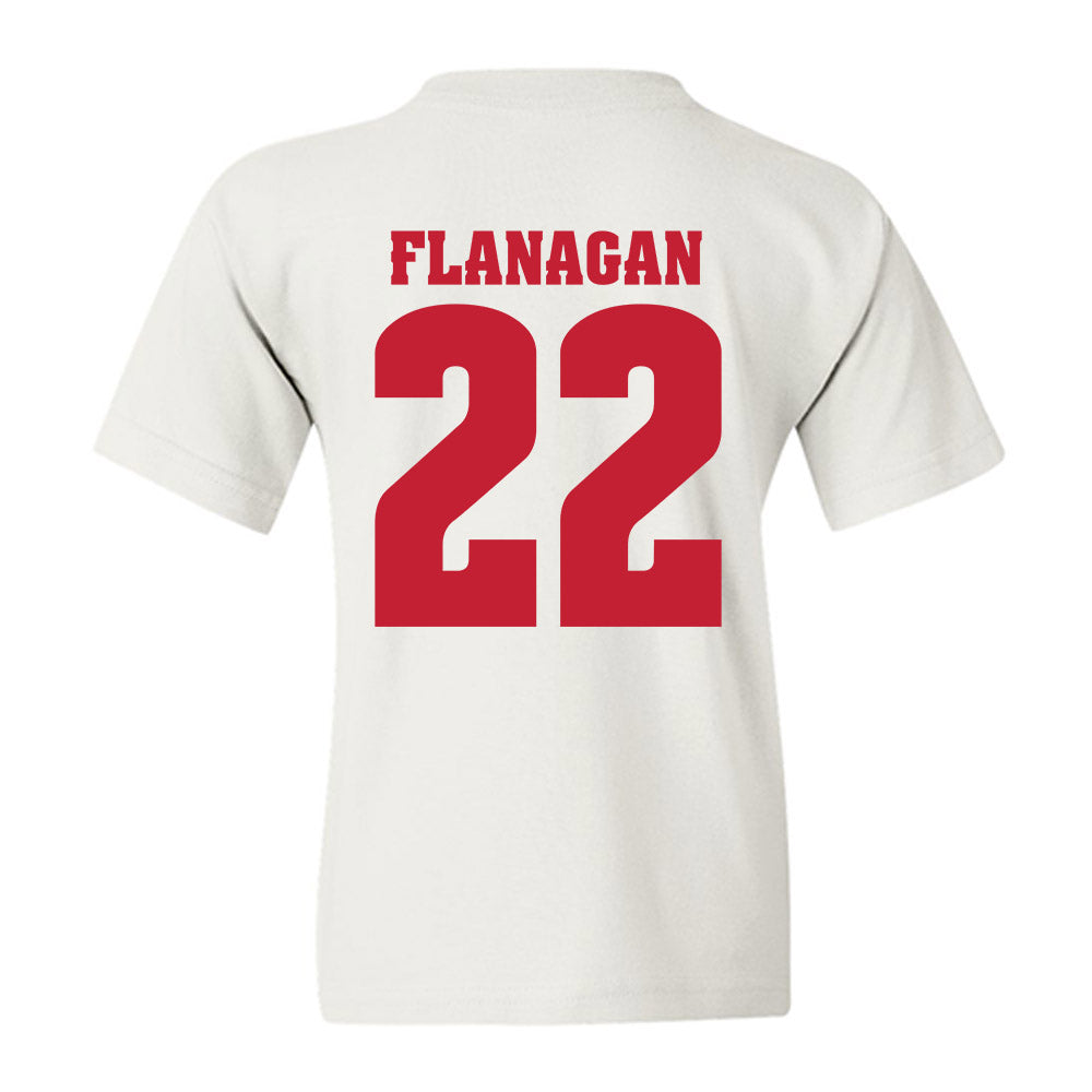 Wisconsin - NCAA Women's Volleyball : Audrey Flanagan - Classic Shersey Youth T-Shirt-1
