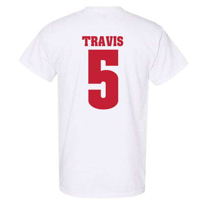Wisconsin - NCAA Women's Volleyball : Eva Travis - Classic Shersey T-Shirt-1