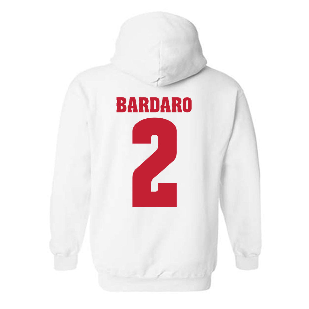 Wisconsin - NCAA Women's Volleyball : Anna Bardaro - Classic Shersey Hooded Sweatshirt-1
