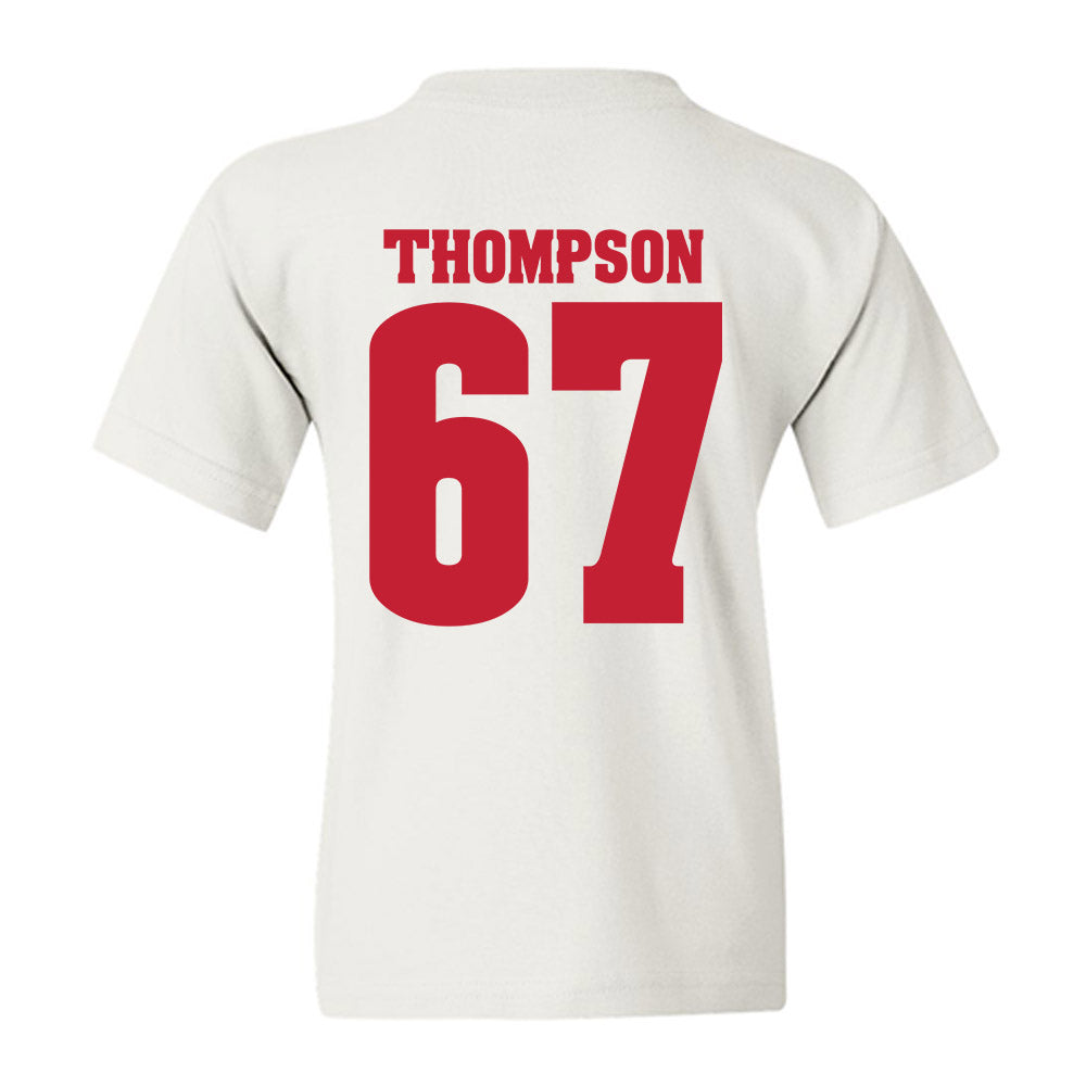 Wisconsin - NCAA Women's Volleyball : Halle Thompson - Classic Shersey Youth T-Shirt-1