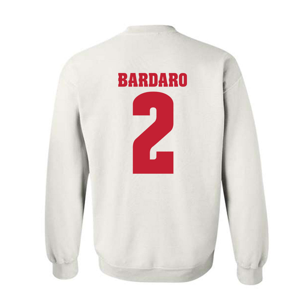 Wisconsin - NCAA Women's Volleyball : Anna Bardaro - Classic Shersey Crewneck Sweatshirt-1