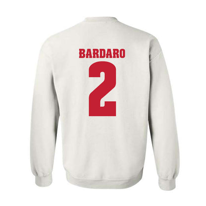 Wisconsin - NCAA Women's Volleyball : Anna Bardaro - Classic Shersey Crewneck Sweatshirt-1