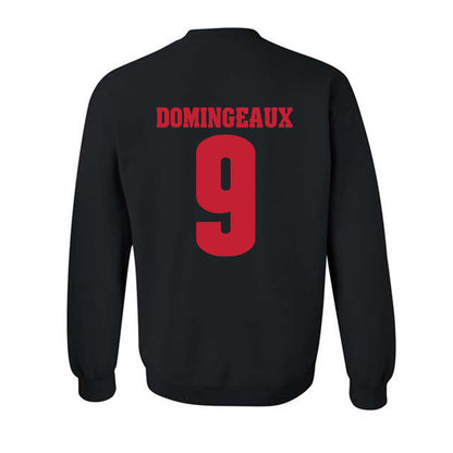 Wisconsin - NCAA Football : Jaylon Domingeaux - Classic Shersey Crewneck Sweatshirt-1