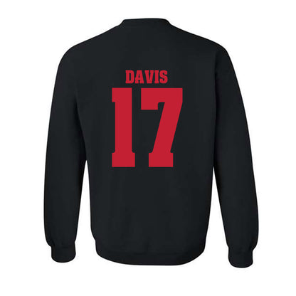 Wisconsin - NCAA Football : Nizyi Davis - Classic Shersey Crewneck Sweatshirt-1