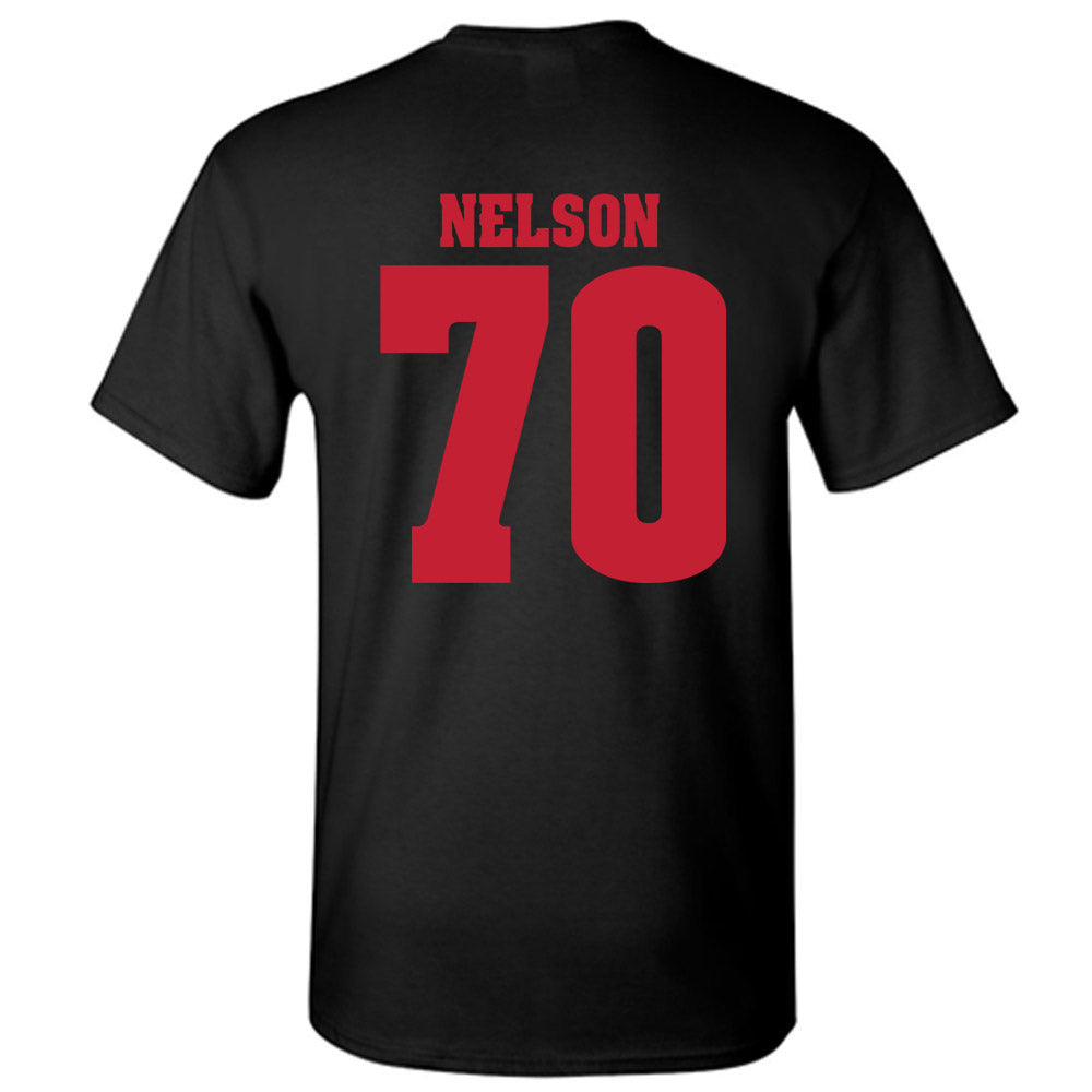 Wisconsin - NCAA Football : Barrett Nelson - Classic Shersey T-Shirt-1
