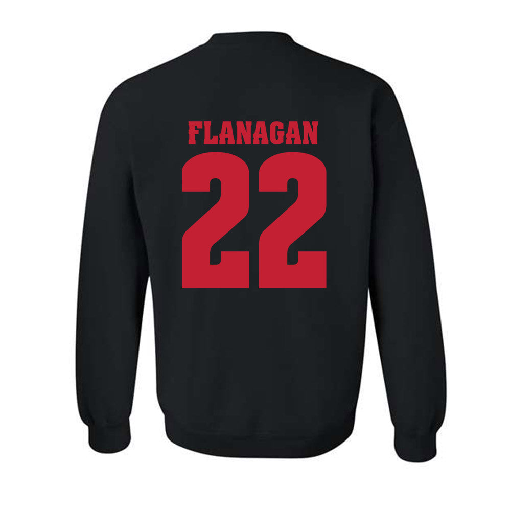 Wisconsin - NCAA Women's Volleyball : Audrey Flanagan - Classic Shersey Crewneck Sweatshirt-1