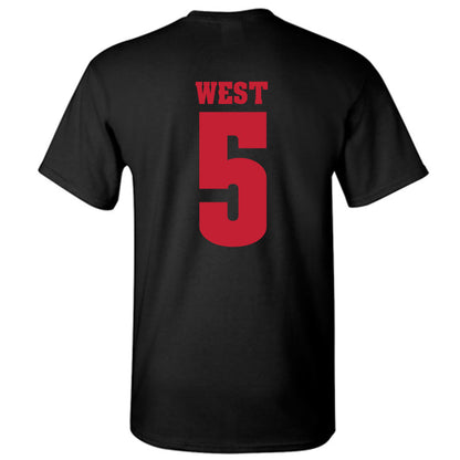 Wisconsin - NCAA Football : Bryce West - Classic Shersey T-Shirt-1