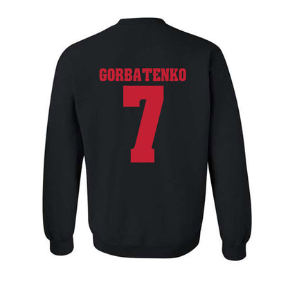 Wisconsin - NCAA Women's Ice Hockey : Kelly Gorbatenko - Classic Shersey Crewneck Sweatshirt-1