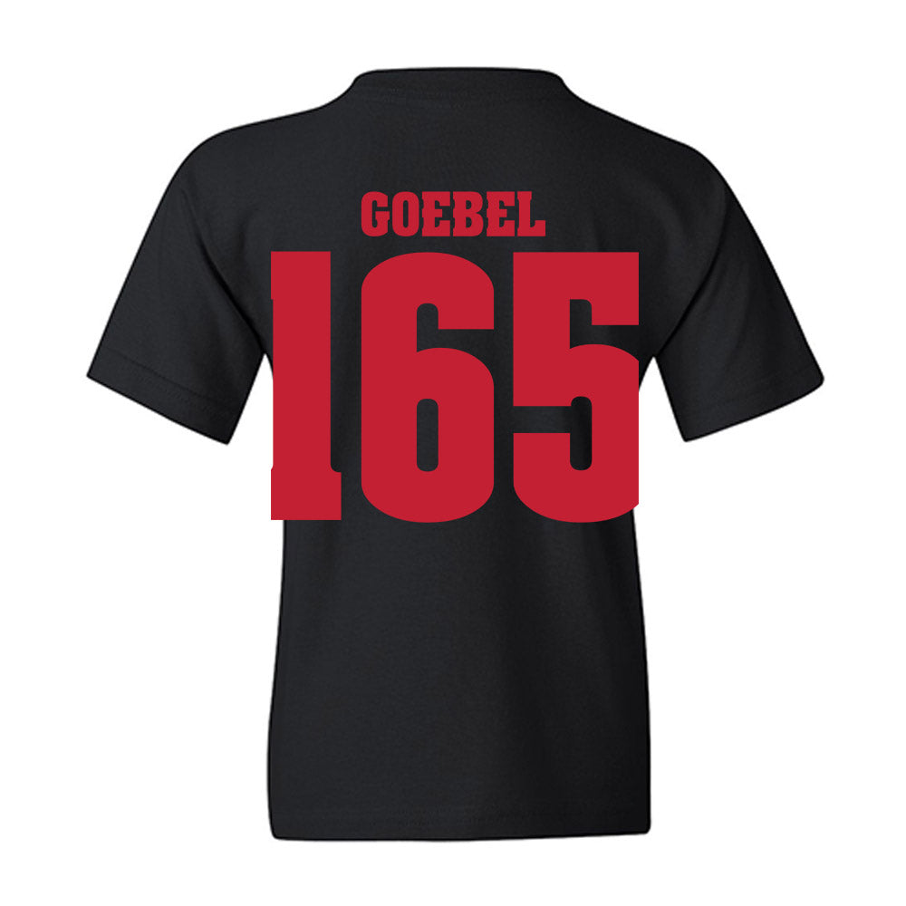 Wisconsin - NCAA Wrestling : Cody Goebel - Classic Shersey Youth T-Shirt-1