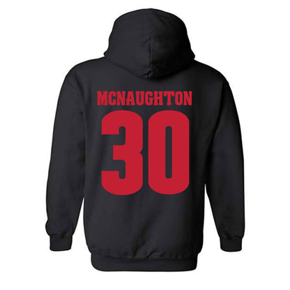 Wisconsin - NCAA Women's Ice Hockey : Ava McNaughton - Classic Shersey Hooded Sweatshirt-1
