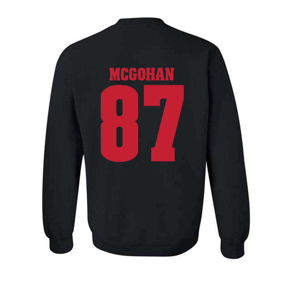 Wisconsin - NCAA Football : Jackson McGohan - Classic Shersey Crewneck Sweatshirt-1