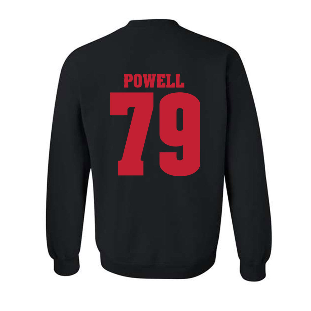Wisconsin - NCAA Football : Logan Powell - Classic Shersey Crewneck Sweatshirt-1