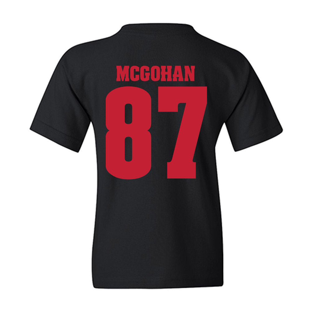 Wisconsin - NCAA Football : Jackson McGohan - Classic Shersey Youth T-Shirt-1