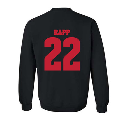Wisconsin - NCAA Men's Basketball : Austin Rapp - Classic Shersey Crewneck Sweatshirt-1