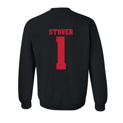 Wisconsin - NCAA Women's Soccer : Drew Stover - Classic Shersey Crewneck Sweatshirt-1