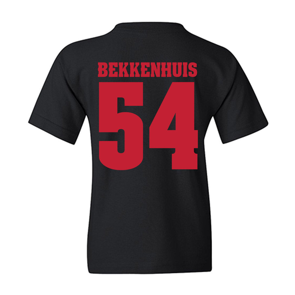 Wisconsin - NCAA Football : Brady Bekkenhuis - Classic Shersey Youth T-Shirt-1