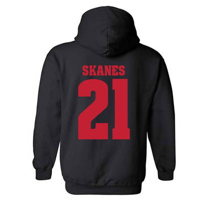 Wisconsin - NCAA Football : Cairo Skanes - Classic Shersey Hooded Sweatshirt-1