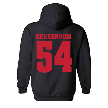 Wisconsin - NCAA Football : Brady Bekkenhuis - Classic Shersey Hooded Sweatshirt-1