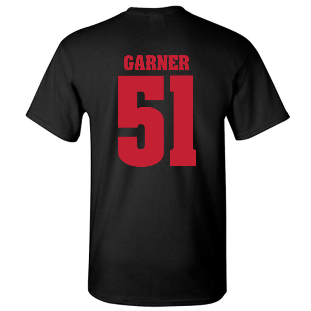 Wisconsin - NCAA Football : Micheal Garner - Classic Shersey T-Shirt-1