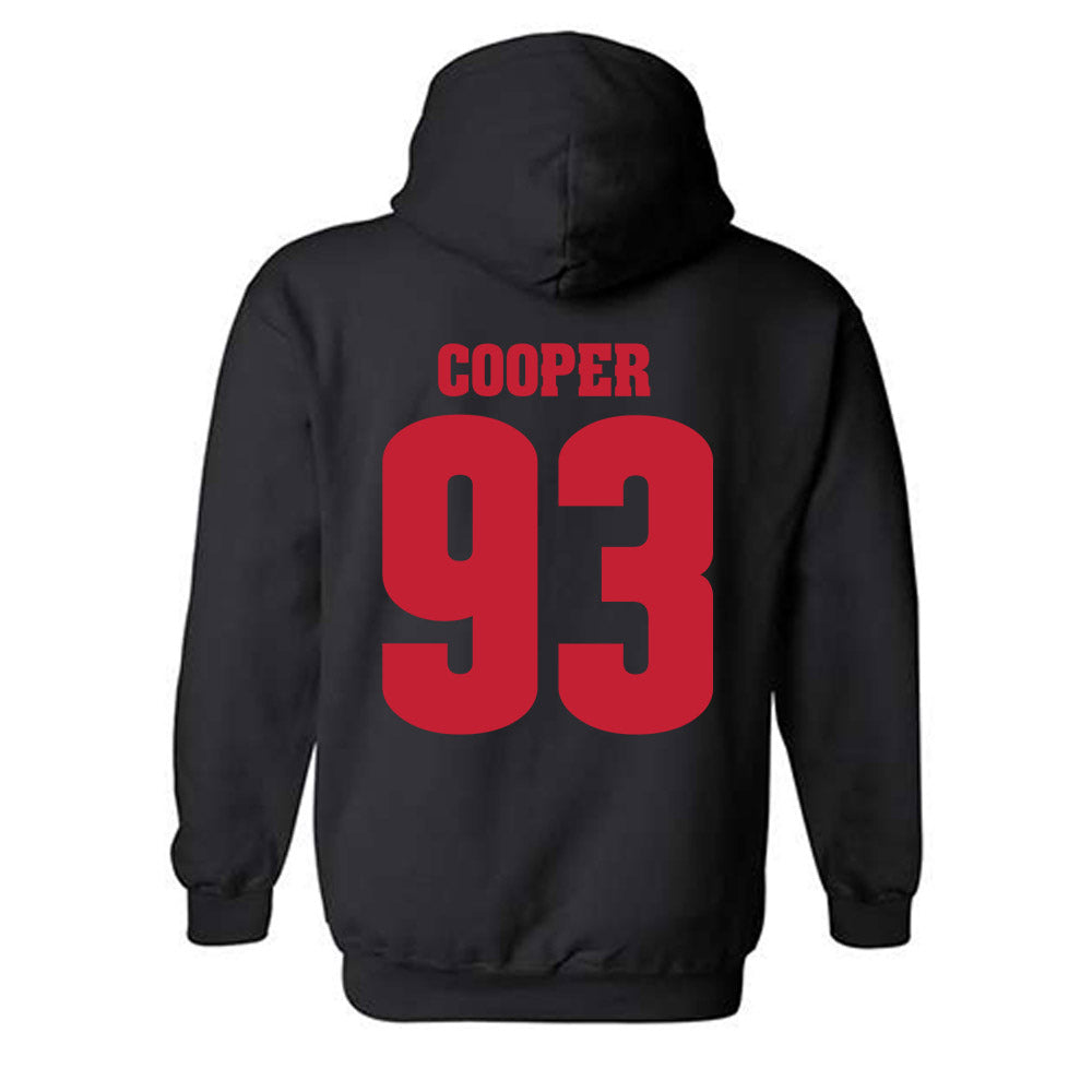 Wisconsin - NCAA Football : DeNigel Cooper - Classic Shersey Hooded Sweatshirt-1