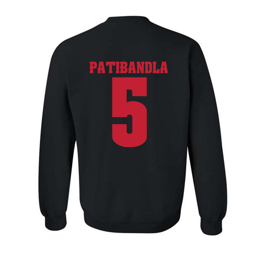 Wisconsin - NCAA Women's Basketball : Leena Patibandla - Classic Shersey Crewneck Sweatshirt-1