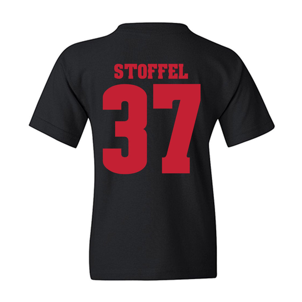 Wisconsin - NCAA Football : Treve Stoffel - Classic Shersey Youth T-Shirt-1