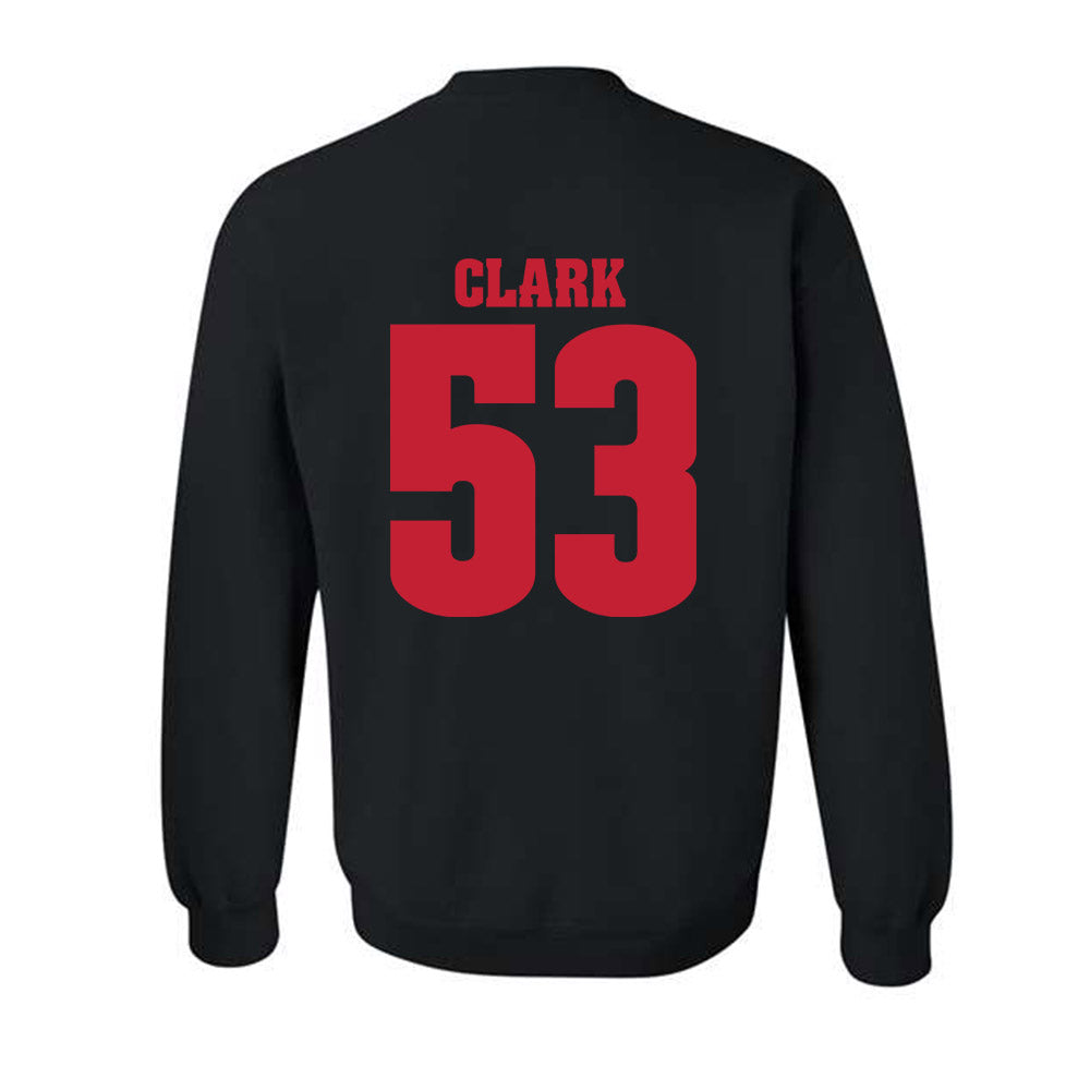 Wisconsin - NCAA Football : Cam Clark - Classic Shersey Crewneck Sweatshirt-1