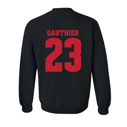 Wisconsin - NCAA Football : Landon Gauthier - Classic Shersey Crewneck Sweatshirt-1