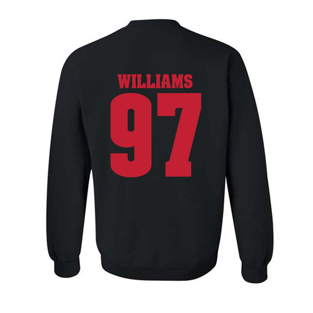 Wisconsin - NCAA Football : jaylen williams - Classic Shersey Crewneck Sweatshirt-1