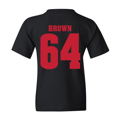 Wisconsin - NCAA Football : Evan Brown - Classic Shersey Youth T-Shirt-1