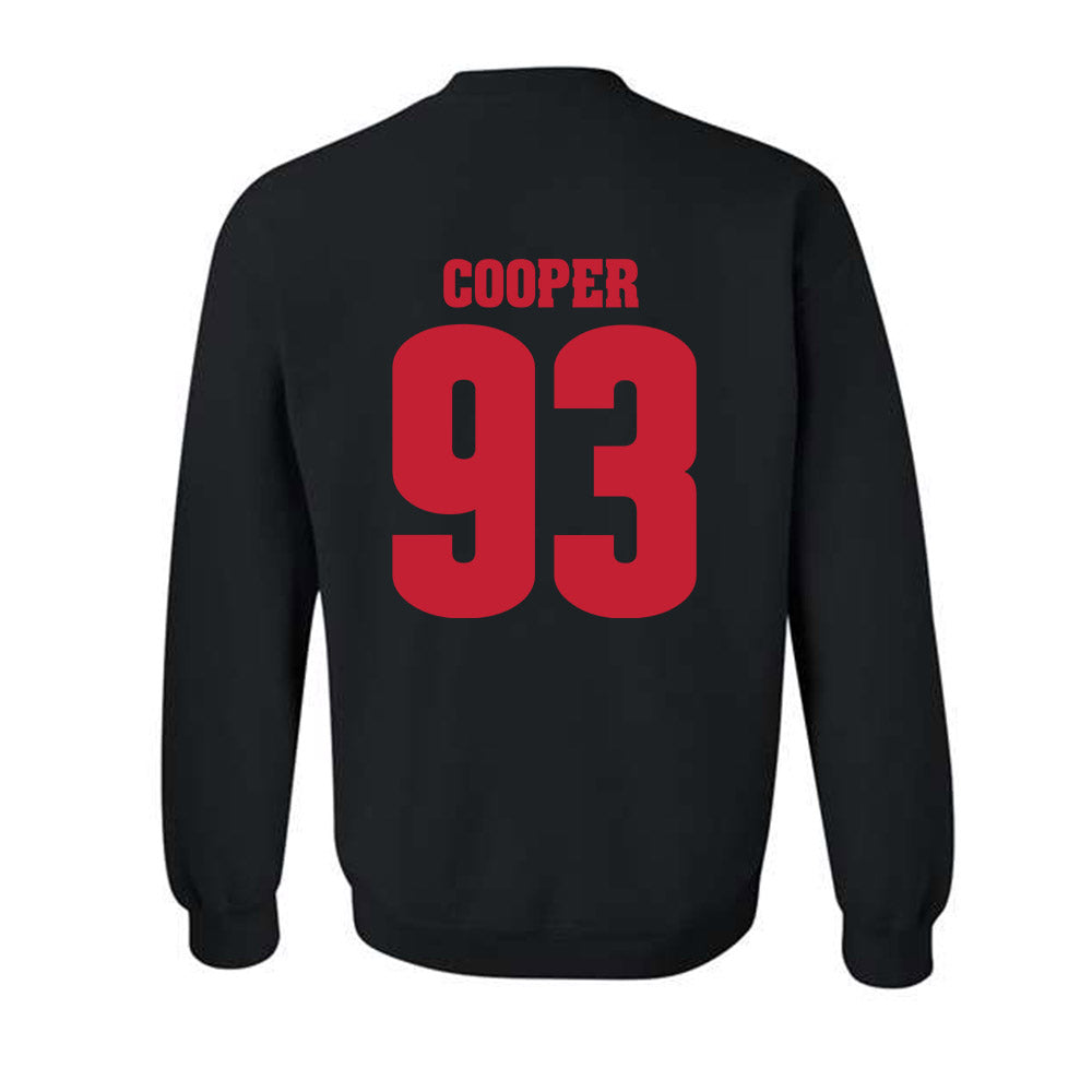 Wisconsin - NCAA Football : DeNigel Cooper - Classic Shersey Crewneck Sweatshirt-1