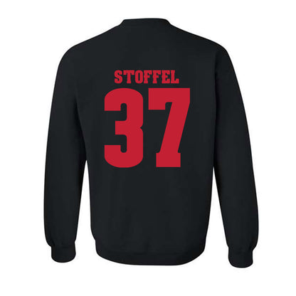 Wisconsin - NCAA Football : Treve Stoffel - Classic Shersey Crewneck Sweatshirt-1