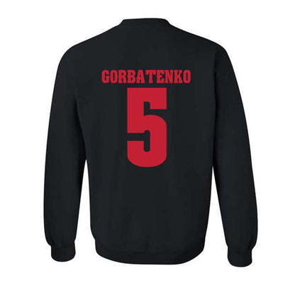 Wisconsin - NCAA Women's Ice Hockey : Rachel Gorbatenko - Classic Shersey Crewneck Sweatshirt-1