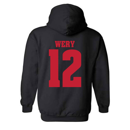 Wisconsin - NCAA Softball : Addison Wery - Classic Shersey Hooded Sweatshirt-1
