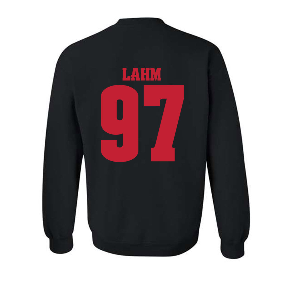 Wisconsin - NCAA Football : Gavin Lahm - Classic Shersey Crewneck Sweatshirt-1
