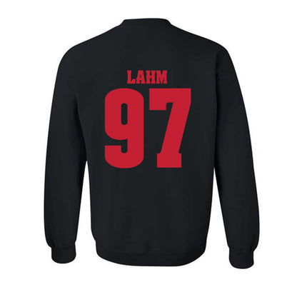 Wisconsin - NCAA Football : Gavin Lahm - Classic Shersey Crewneck Sweatshirt-1