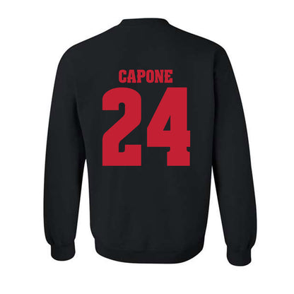 Wisconsin - NCAA Men's Soccer : Caleb Capone - Classic Shersey Crewneck Sweatshirt-1