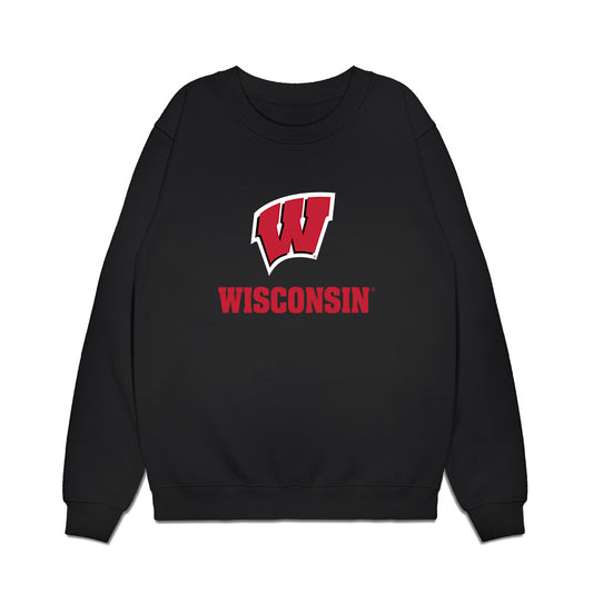 Wisconsin - NCAA Men's Basketball : Braeden Carrington - Classic Shersey Crewneck Sweatshirt-0