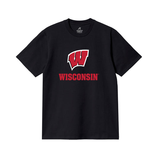 Wisconsin - NCAA Men's Basketball : Braeden Carrington - Classic Shersey T-Shirt-0