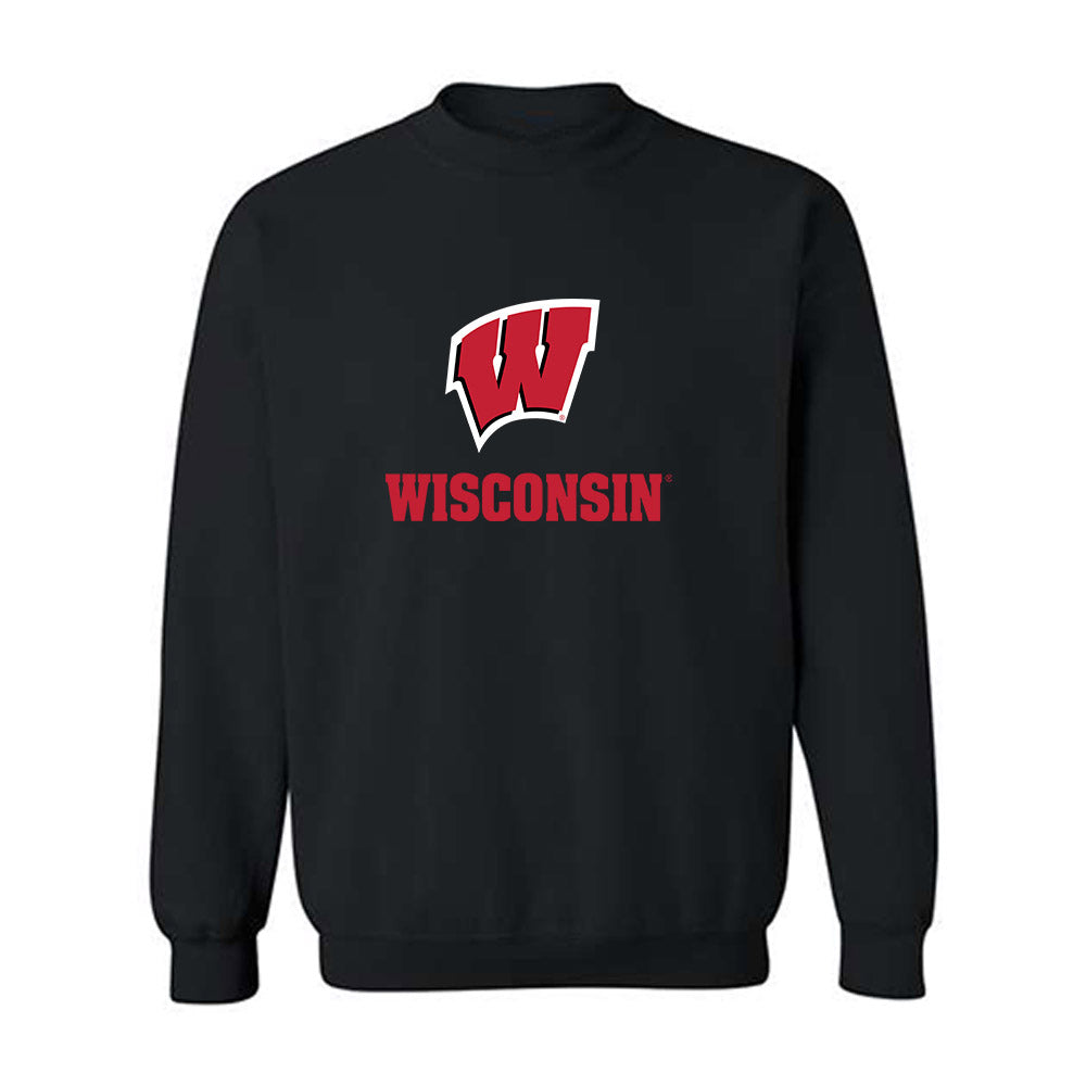 Wisconsin - NCAA Football : Eric Fletcher - Classic Shersey Crewneck Sweatshirt-0