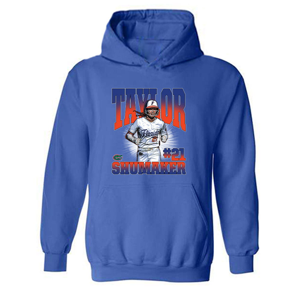 Florida - NCAA Softball : Taylor Shumaker - Collage Hooded Sweatshirt-0