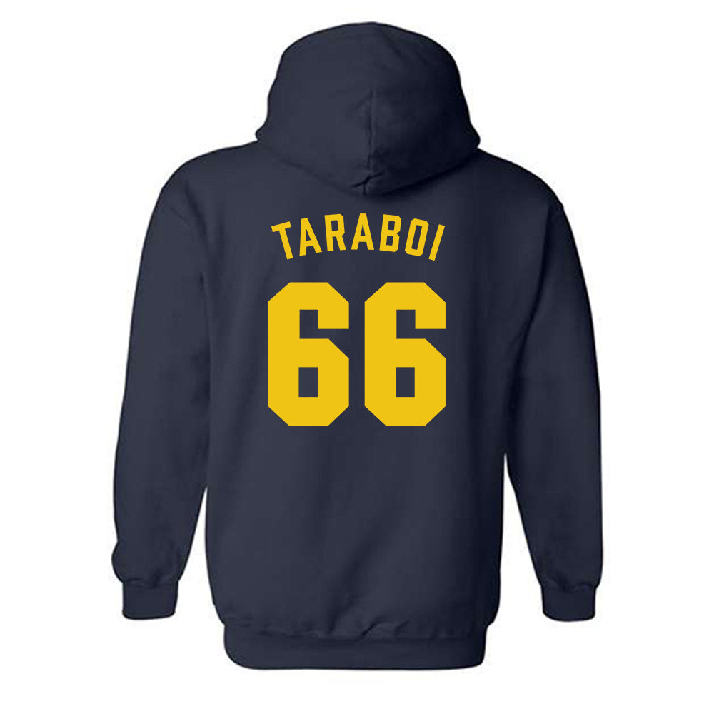 Michigan - NCAA Football : Dan Taraboi - Classic Shersey Hooded Sweatshirt-1