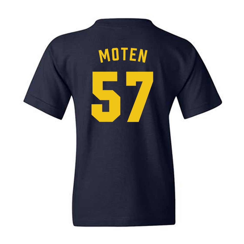Michigan - NCAA Football : Travis Moten - Classic Shersey Youth T-Shirt-1